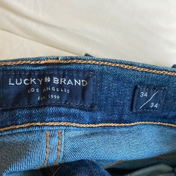 NWT—Men’s Lucky Brand 412 Athletic Slim 2 Way Stretch—34x34 - Picture 3 of 5